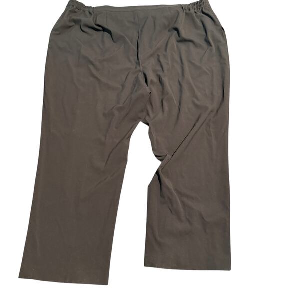 Maggie Barnes Right Fit Chocolate Brown Stretch Dress Pants, Plus Size 32W, NWOT - Picture 4 of 5